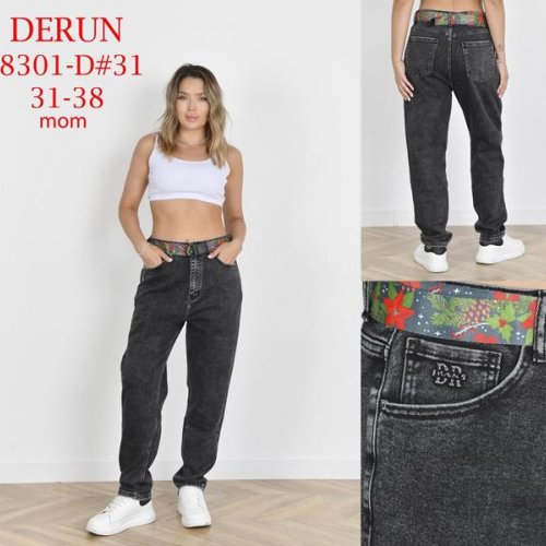 Джинсы P.T.A (31-38) 8301D black (деми) P.T.A 8301D black