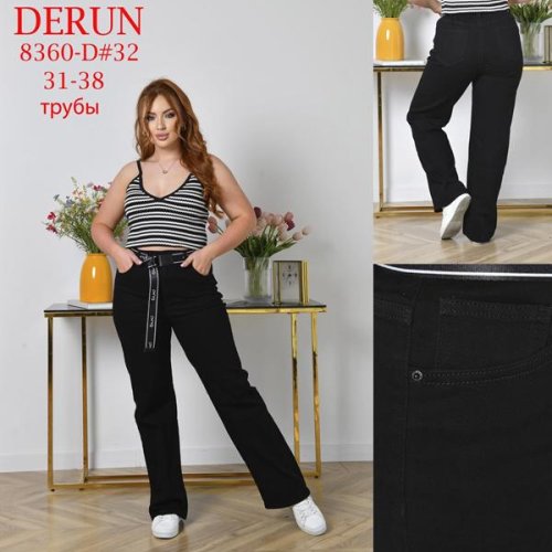 Джинсы P.T.A (31-38) 8360D black (деми) P.T.A 8360D black