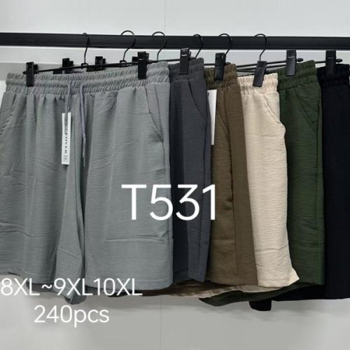Шорты SvedaJin (8XL-10XL) T531 mix (лето) SvedaJin T531 mix