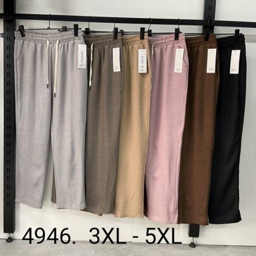 Штаны SvedaJin (3XL-6XL) 4946 mix (деми) SvedaJin 4946 mix