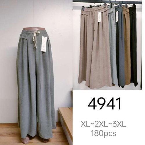 Штаны SvedaJin (XL-3XL) 4941 mix (деми) SvedaJin 4941 mix