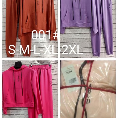 Костюм спорт TrendyFit (S-2XL) 001 purple (деми) TrendyFit 001 purple