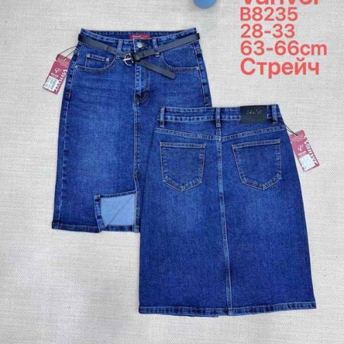 Юбка Vanver (28-33) B8235 blue (лето) Vanver B8235 blue