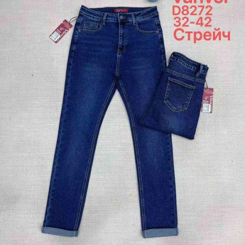 Джинсы Vanver (32-42) D8272 blue (деми) Vanver D8272 blue