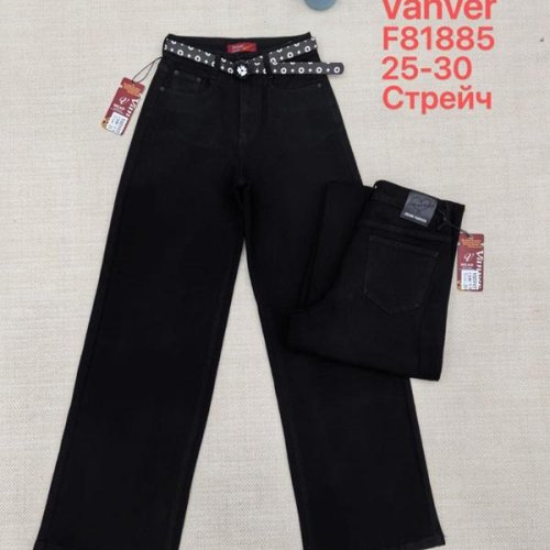 Джинсы Vanver (25-30) F81885 black (деми) Vanver F81885 black