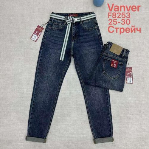Джинсы Vanver (25-30) F8253 blue (деми) Vanver F8253 blue