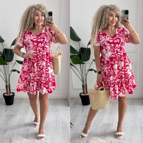 Платье Sofi Cor (42-48) 2086 crimson (лето) Sofi Cor 2086 crimson