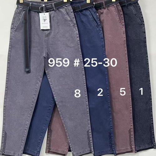 Джинсы Fudeyan (25-30) 959-8 grey (деми) Fudeyan 959-8 grey