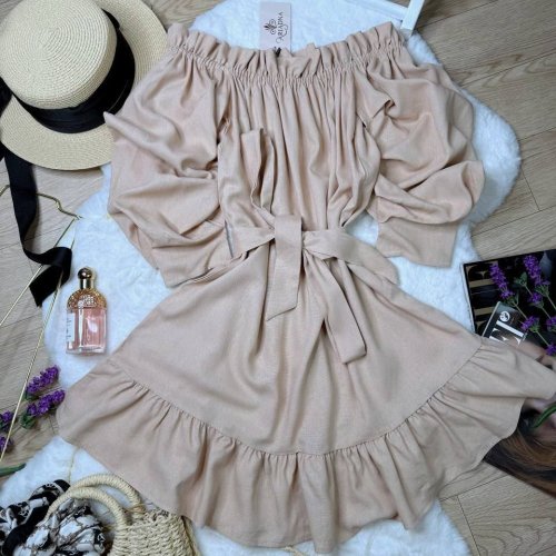 Платье Arina (42-48) 1606 beige (лето) Arina 1606 beige