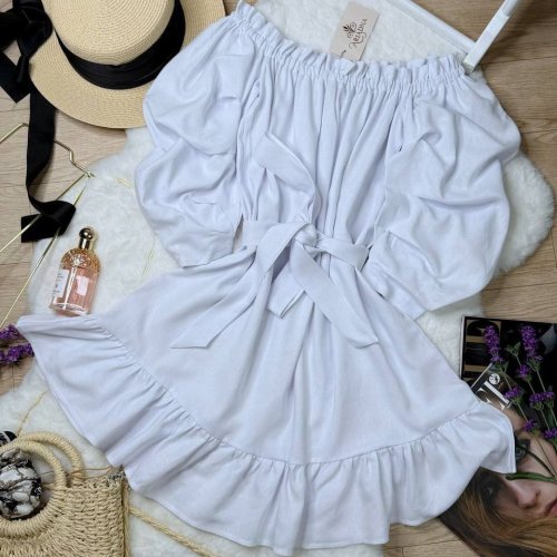 Платье Arina (42-48) 1606 milk (лето) Arina 1606 milk
