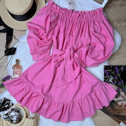 Платье Arina (42-48) 1606 pink (лето) Arina 1606 pink