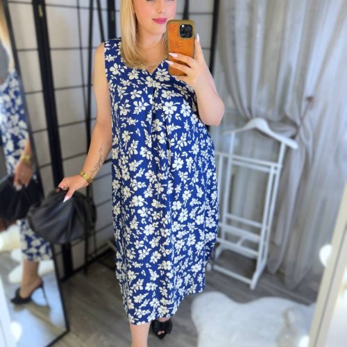 Сарафан Arina (48-58) 1628 blue (лето) Arina 1628 blue