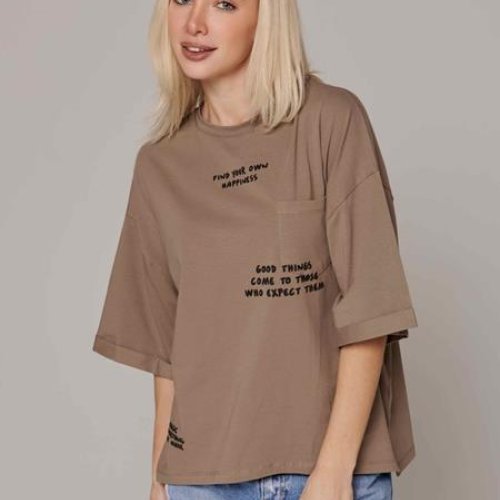 Футболка Little Secret (one size) 400776 brown (лето) Little Secret 400776 brown