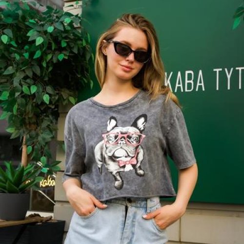 Топ Little Secret (one size) TR0018 grey (лето) Little Secret TR0018 grey