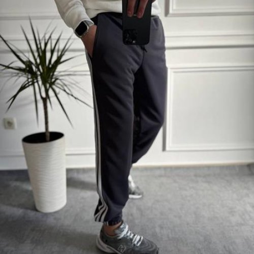 Штаны спорт Faraon (46-56) 0577 d.grey (деми) Faraon 0577 d.grey