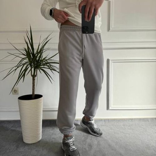 Штаны спорт Faraon (46-56) 0577 l.grey (деми) Faraon 0577 l.grey