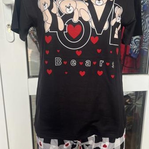 Костюм Saimeiqi (M-3XL) 19033-18 black (лето) Saimeiqi 19033-18 black