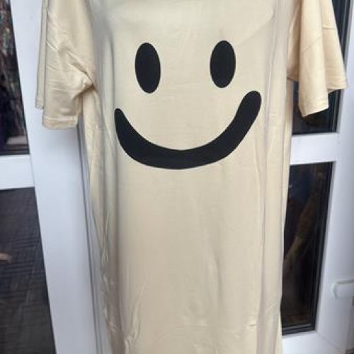 Ночнушка Saimeiqi (L-2XL) 1043 beige (лето) Saimeiqi 1043 beige