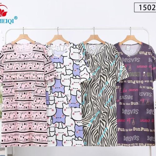 Ночнушка Saimeiqi (one size) 15023 lilac (лето) Saimeiqi 15023 lilac