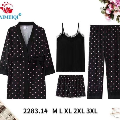 Комплект Saimeiqi (M-3XL) 2283-1 black (лето) Saimeiqi 2283-1 black
