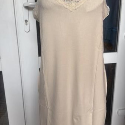 Ночнушка Saimeiqi (M-3XL) 6137 beige (лето) Saimeiqi 6137 beige