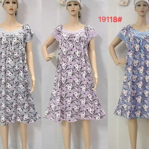 Ночнушка Saimeiqi (XL-3XL) 19118 lilac (лето) Saimeiqi 19118 lilac