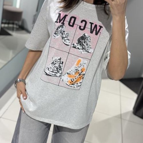 Футболка Comod (one size) 1615 l.grey (лето) Comod 1615 l.grey