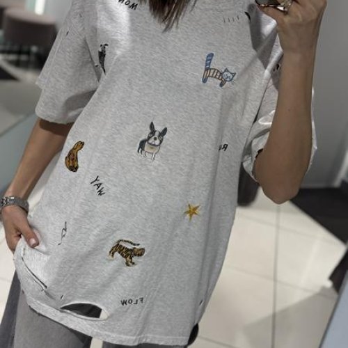 Футболка Comod (one size) 25396-21 grey (лето) Comod 25396-21 grey