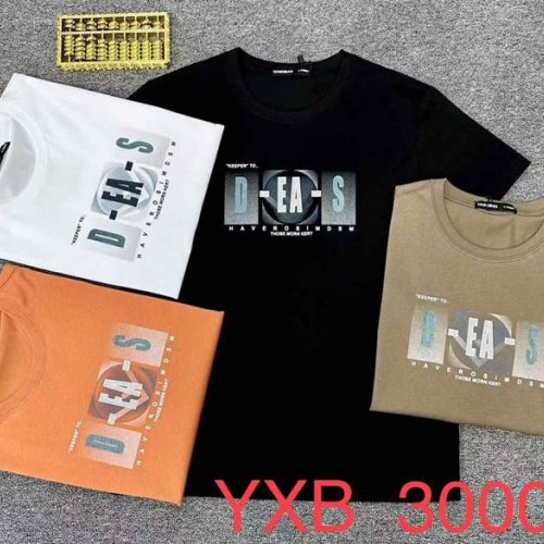 Футболка LiOpt (L-4XL) YXB3001 grey (лето) LiOpt YXB3001 grey