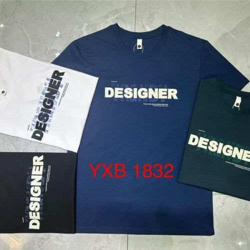 Футболка LiOpt (4XL-8XL) YXB1832 blue (лето) LiOpt YXB1832 blue