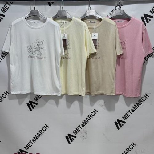 Футболка Met&March (one size) 6768 yellow (лето) Met&March 6768 yellow