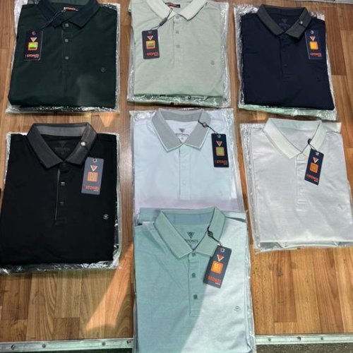 Футболка Vip Stendo (3XL-6XL) 3505 white-grey (лето) Vip Stendo 3505 white-grey