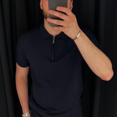 Футболка Vip Stendo (M-2XL) 4001 navy (лето) Vip Stendo 4001 navy