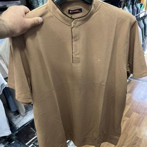 Футболка Vip Stendo (3XL-6XL) 5526 brown (лето) Vip Stendo 5526 brown