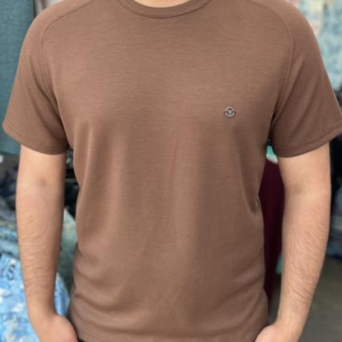 Футболка Vip Stendo (M-2XL) 5710 brown (лето) Vip Stendo 5710 brown