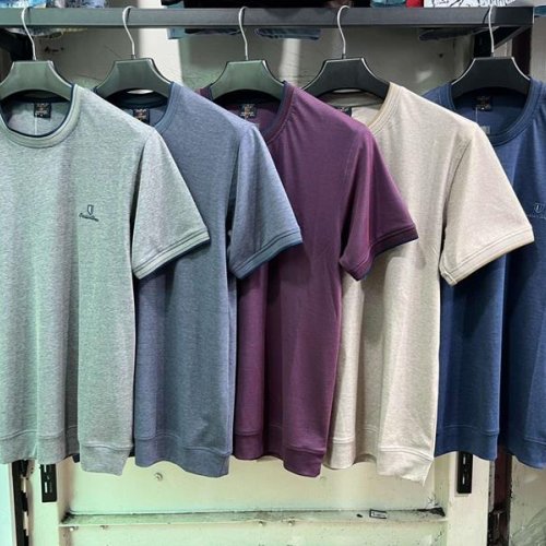 Футболка Vip Stendo (M-2XL) 8012 purple (лето) Vip Stendo 8012 purple