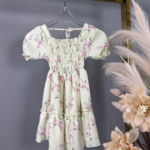 Платье Delfinka (104-128) 550 l.beige (лето) Delfinka 550 l.beige
