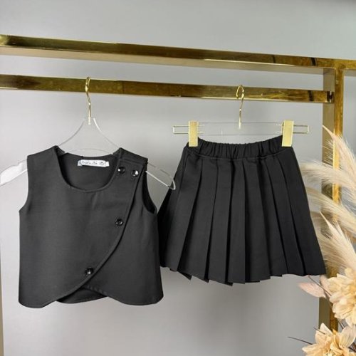 Костюм Delfinka (116-140) 652 black (лето) Delfinka 652 black