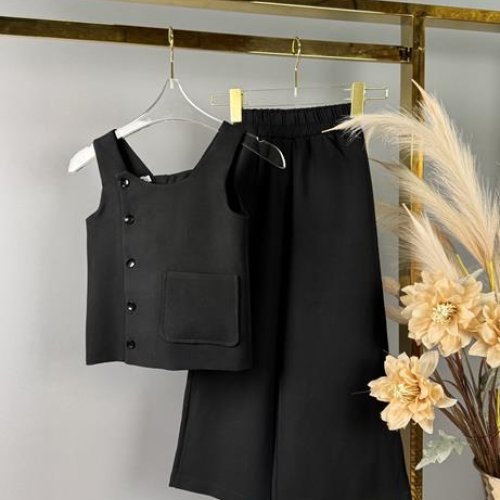 Костюм Delfinka (116-140) 654 black (деми) Delfinka 654 black