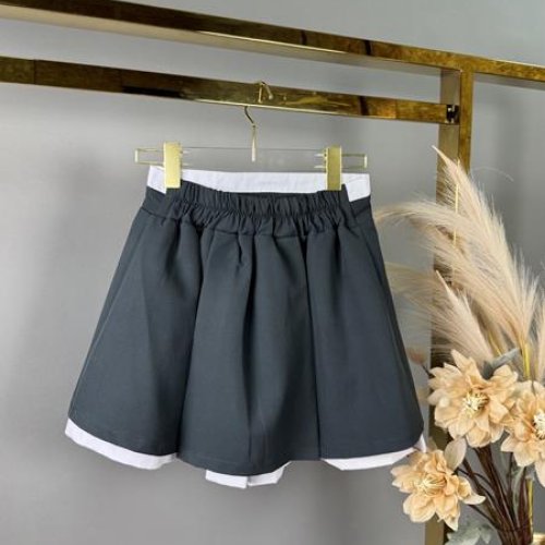Юбка-шорты Delfinka (146-164) 689 grey (лето) Delfinka 689 grey