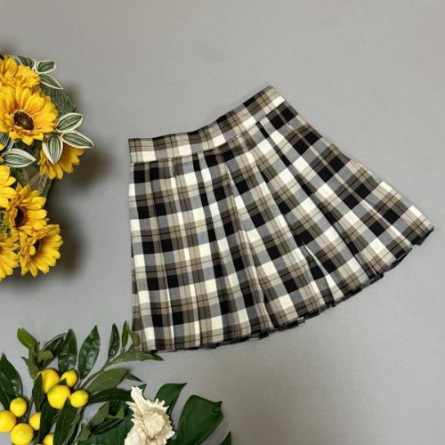Юбка Delfinka (140-158) 695 khaki (деми) Delfinka 695 khaki