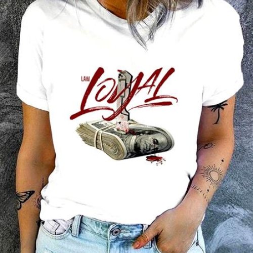 Футболка Madoka (S-XL) 1068 white (лето) Madoka 1068 white