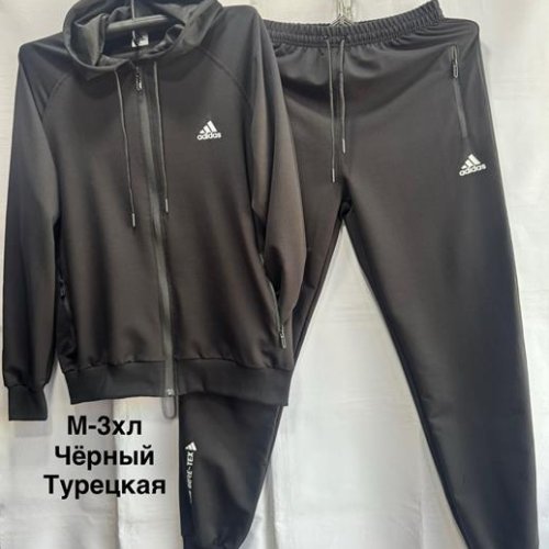 Костюм спорт Minh (M-3XL) MH1083 black (деми) Minh MH1083 black