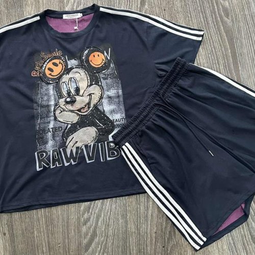 Костюм Dorimodes (M-XL) BH8512 black-lilac (лето) Dorimodes BH8512 black-lilac