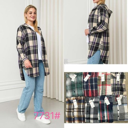 Рубашка P.HEY (XL-4XL) 7731 navy-beige (деми) P.HEY 7731 navy-beige