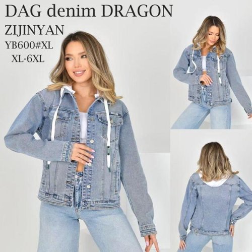 Куртка Zijinyan (XL-6XL) YB600 l.blue (деми) Zijinyan YB600 l.blue