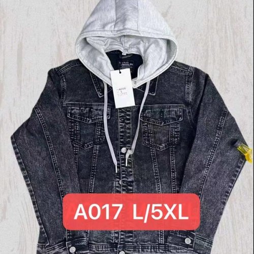 Куртка Lili (L-5XL) A017 black (деми) Lili A017 black