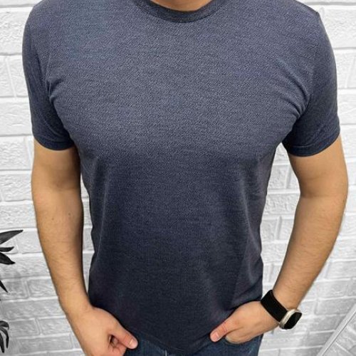 Футболка Nik (M-2XL) 56088 d.grey (лето) Nik 56088 d.grey