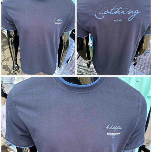 Футболка Nik (2XL-5XL) 56100 blue (лето) Nik 56100 blue
