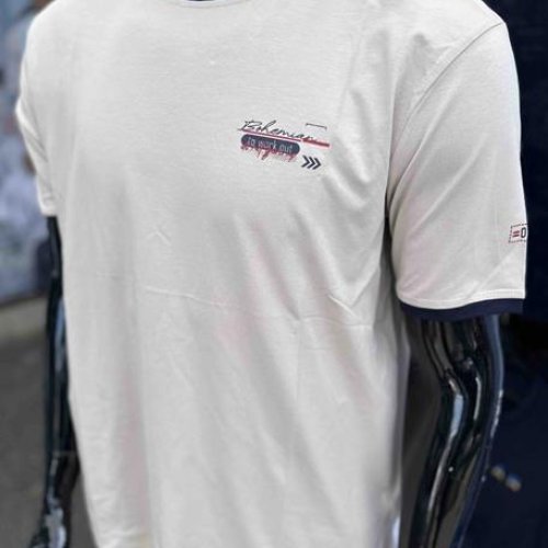 Футболка Nik (2XL-5XL) 56106 milk (лето) Nik 56106 milk